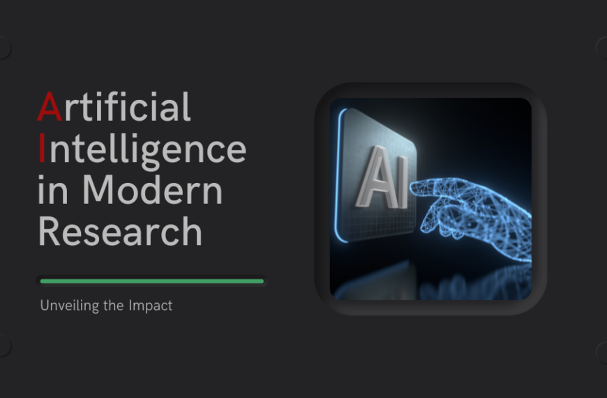 Unveiling the Impact Artificial Intelligence in Modern Research