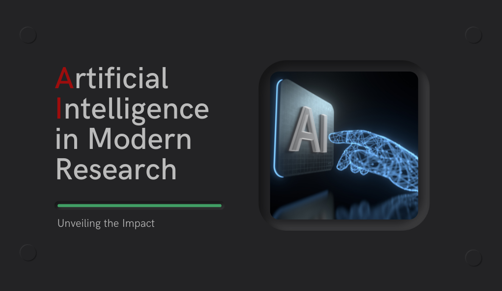 Unveiling the Impact Artificial Intelligence in Modern Research